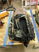 Pair Of Camouflage Backpacks