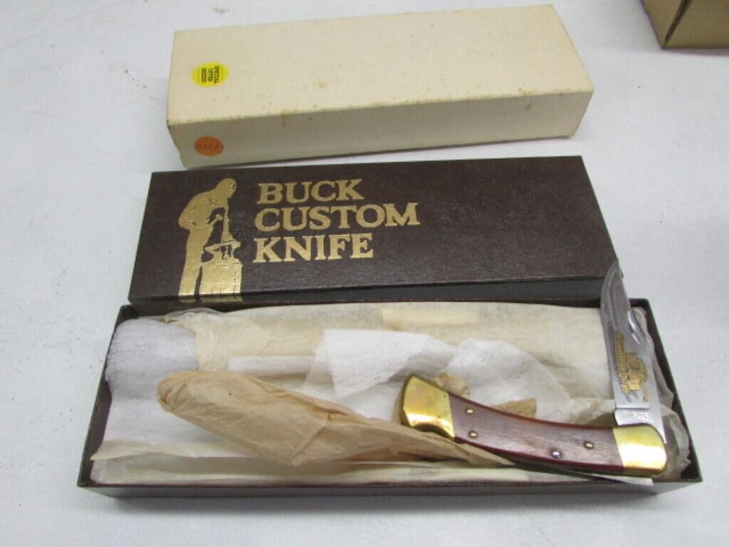 Buck #0001 americas farmer first knife w/box