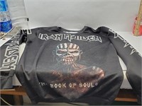 Iron Maiden Shirt Large Book of Soul