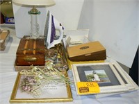 CEDAR BOX, EURO-PRO IRON, TABLE LAMP, NEW LENOX