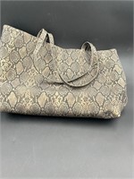 Vintage Bueno Snake Pattern Handbag