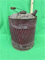 Antique 5 gallon gas can