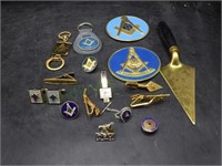 Lot of Masonic Items & Jewelry