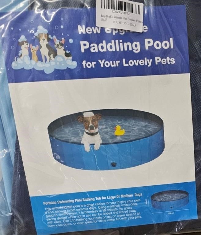 Pet Paddling Pool for Large or Medium Dogs