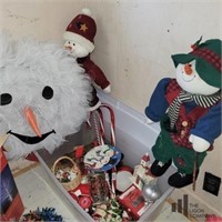 Snowman Theme Holiday Decor