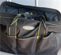 used voyager tool bag with miscellaneous tools