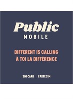 Public Mobile Triple Punch SIM Card