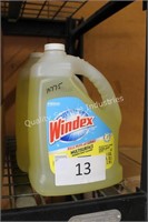2 - 1 gal windex cleaner surface refills