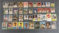 43pc 1940s-70s Baseball Cards w/ Playball