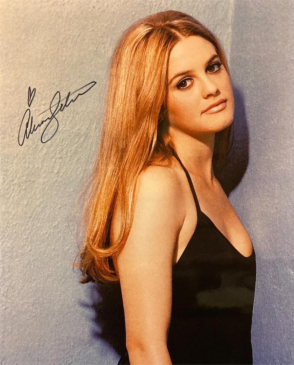 Alicia Silverstone signed photo