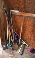 Group of yard tools