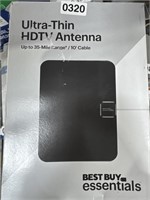ULTRA THIN HDTV ANTENNA RETAIL $25