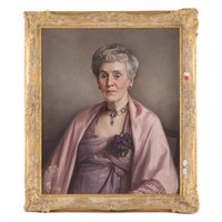 Stanislav Rembski. Portrait of a Lady, oil