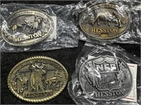 1980, 1981, 1982 & 1983 NFR Buckles, NOS (4)