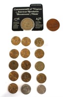 16 Coins & Token Lot-See Description