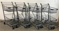 (4) Shopping Carts
