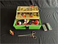 Tackle box and contents