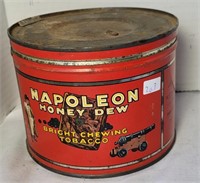 NAPOLEON HONEY DEW TOBACCO TIN MONTREAL QUEBEC