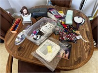 Jesus & Other Items On Table
