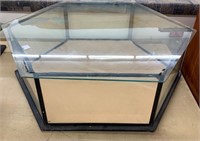 Small Hexagon Shaped Display Case
