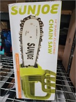 Sunjoe 14" 9amp Electric Chain saw