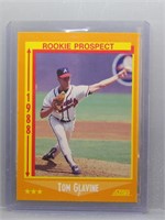 Tom Glavine 1988 Score Rookie