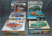 6 Vintage Model Kits