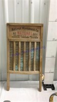 National washboard co washboard