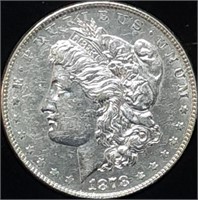 1878 7/8TF Strong Morgan Silver Dollar BU Nice