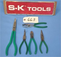 SK  needle-nose, pliers, & cutter set