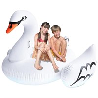 C1053 Greenco Giant Swan Pool Float Lounger