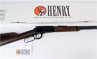 Henry .22 LR lever action carbine, 18.5" barrel,