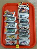 Tray Lot of Sealed Matchboxes
