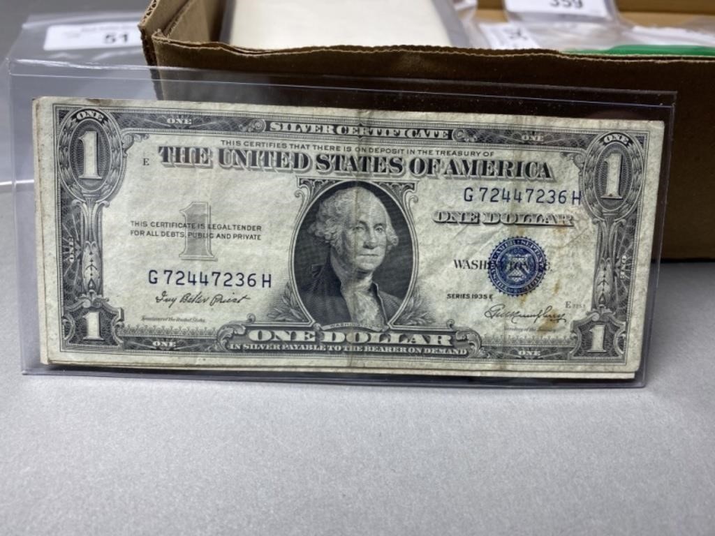 4 - 1935 $1 Silver Certificate Notes