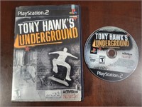 PS2 TONY HAWK'S UNDERGROUND VIDEO GAME