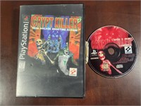 PLAYSTATION CRYPT KILLER VIDEO GAME