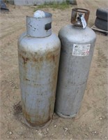 (2) 100# Propane Cylinders