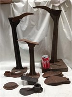 3 Cast Iron Shoe lamp with multiple size fittings