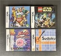 Four Nintendo DS Game Cases (NO GAMES)