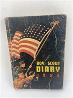 Vintage 1954 Boy Scouts of America Diary