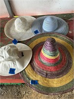 four hats