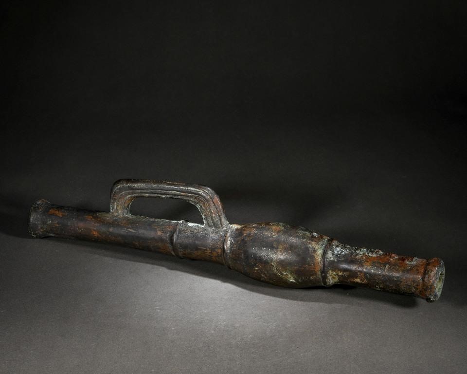 A Chinese Iron Gun Barrel