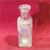 Glass Medicine Bottle (Antique)
