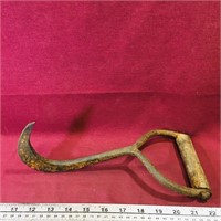 Iron Pulp Hook (Antique) (4 1/4" x 11" x 5 1/2")