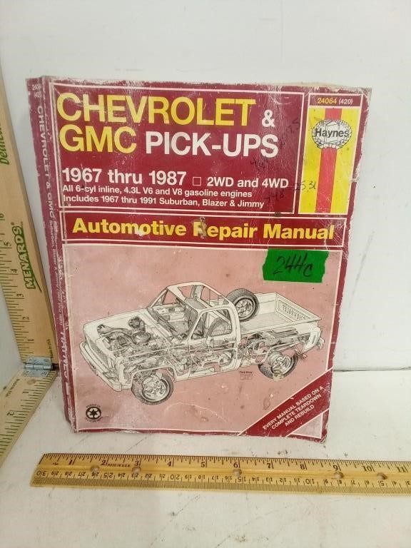 Chevrolet GMC Pick-Ups 1967-1987 Automotive