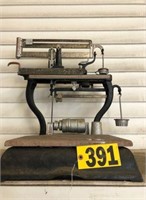 The Computing Scales Co. antique scales NO
