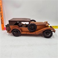 Wooden Handcrafted Classic Car Model