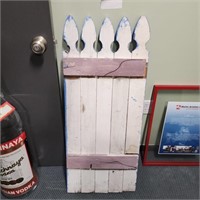 Wood Picket Fence Painted