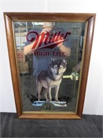 *Nice 1991 Miller High Life Wisconsin Timber Wolf