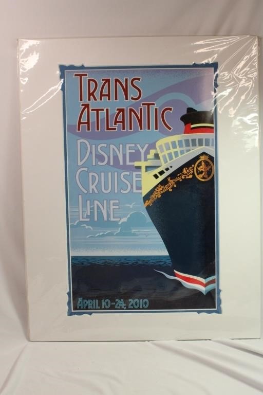 Disney Cruise Line Poster 2010